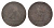 Испания 2 сентимо 1870 Временное правительство KM 661 медь 4702-249