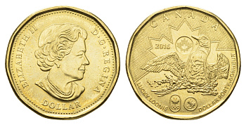 Канада 1 доллар 2016 XXXI летние Олимпийские Игры, Рио-Де-Жанейро 2016 KM 2089 никель плакированная бронзой UNC 4678-1235