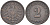 Германия 2 пфеннига 1876 B, старогербовка KM 2, Jager 2, Weege 3 медь 75-1463
