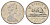 Канада 5 центов 1965 Елизавета II (1952-2022), бобр KM 60.1 никель 4689-345