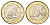 Хорватия 1 евро 2023 KM 141 биметалл UNC 4122-844