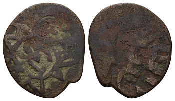 Индо-Скифское царство Фельс 35-12 года до н.э. Азес I медь 4669-313