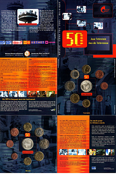 Бельгия набор из 8 монет (1, 2, 5, 10, 20 и 50 евроцентов; 1 и 2 евро) 2003 официальный набор, в оригинальной упаковке KM MS19 (224, 225, 226, 227, 228, 229, 230 и 231) BU 8-2-05-67