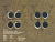 Нидерланды набор из 4 монет по 1 дуиту 1726-1794 Утрехт, Голландия, Зеландия, Западная Фризия, в буклете медь 7-5-5-07
