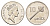 Фиджи 10 центов 1995 Елизавета II (1952-2022), булава KM 52a сталь плакированная никелем aUNC 4698-1145