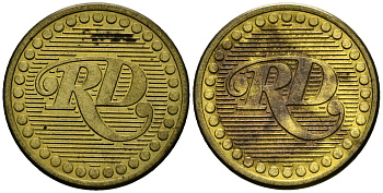 США жетон ND Reader?s Digest латунь 4135-924