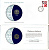 Бахрейн 50 филсов 1965 год-тип, конверт с маркой первого дня гашения, Coins of Nations KM 5 медно-никель UNC 4294-52-3