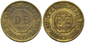 Нидерланды жетон ND жетон кофемашины - Douwe Egberts латунь 4167-355