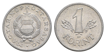 Венгрия 1 форинт 1983 KM 575 алюминий 4633-433