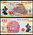 Мексика 100 песо 2007 Pick 128 d пластик UNC (пресс) 8602-44-1-2
