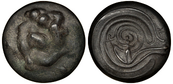 Нидерланды медаль 1974 эротика, лабиринт, Bemelmans диаметр 75 мм.  Til. 359 бронза 8-1-07-16