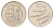 Исландия 10 крон 1987 рыбы KM 29.1 медно-никель 4691-237