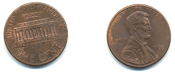 США 1 ЦЕНТ 1998 D ЛИНКОЛЬН KM 201b цинк плакированный медью 179-512