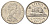 Канада 5 центов 1965 Елизавета II (1952-2022), бобр KM 60.1 никель 4689-344