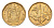 ЮАР 10 центов 1994 герб, цветок алоэ KM 135 сталь плакированная бронзой UNC 4694-664