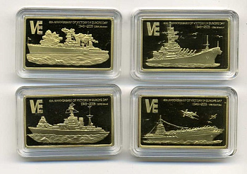 МАЛАВИ ЛОТ ИЗ 4 МОНЕТ 2005 КОРАБЛИ ВОЙНЫ ш6