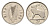 Ирландия 3 пенса 1940 заяц KM 12 никель 270-1215