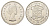 ЮАР 2 шиллинга (флорин) 1954 KM 50 серебро UNC 1515-2335