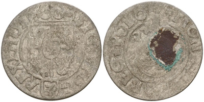 Польша 3 полкера (3 полторака - 1 крейцер) 1622 Сигизмунд III Ваза (1587-1632) Gorecki B.22 серебро 4158-1239