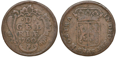 Нидерланды 1 дуит 1760 KM 93 медь 4132-1137