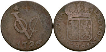 Нидерландская Восточная Индия 1 дуит 1786 KM 50.2 медь 4132-216