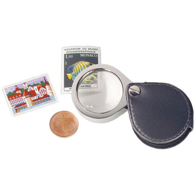 Лупа с футляром, 5-кратная. Leuchtturm. 309153