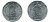 ФРАНЦИЯ 2 ФРАНКА 1979 СЕЯТЕЛЬ KM 942.1, LE FRANC 272.3 никель 57-437