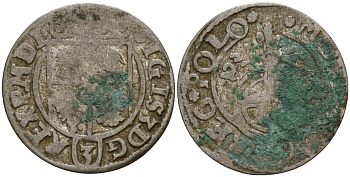 Польша 3 полкера (3 полторака - 1 крейцер) ND (1620-1627) Сигизмунд III Ваза (1587-1632) KM 41 серебро 4158-1146