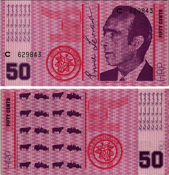 АВСТРАЛИЯ, ХАТТ-РИВЕР НАБОР ИЗ 5 БАНКНОТ 1970 ПРОВИНЦИЯ HUTT- RIVER, КНЯЖЕСТВО, 10, 20, 50 ЦЕНТОВ, 1 И 2 ДОЛЛАРА (2) бумага UNC (ПРЕСС) 8564-8-3