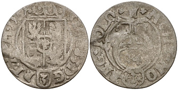 Польша 3 полкера (3 полторака - 1 крейцер) 1623 Сигизмунд III Ваза (1587-1632) Gorecki B.23 серебро 4160-112