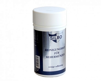 Средство для чистки монет и изделий из серебра, 375 мл. SILBO