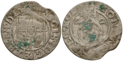 Польша 3 полкера (3 полторака - 1 крейцер) 1622 Сигизмунд III Ваза (1587-1632) Gorecki B.22 серебро 4158-1233
