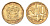 ЮАР 10 центов 2000 герб, цветок алоэ KM 161 сталь плакированная бронзой UNC 4694-763
