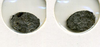 РОССИЯ 1 КОПЕЙКА ИВАН III серебро 507-531