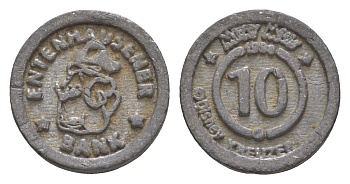 Германия игровой жетон - 10 крейцеров 1998 выпускался журналом Micky Maus-Magazin, Микки Маус - Дисней, диаметр 19 мм, вес 4,5 гр цинк 4613-759