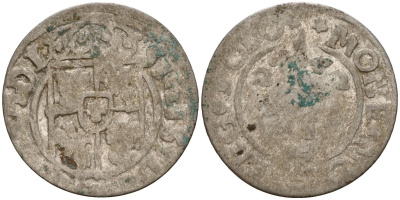 Польша 3 полкера (3 полторака - 1 крейцер) 1622 Сигизмунд III Ваза (1587-1632) Gorecki B.22, KM 41 серебро 4158-844
