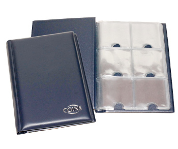Альбом для 60 монет в холдерах карманный. 325026-C
