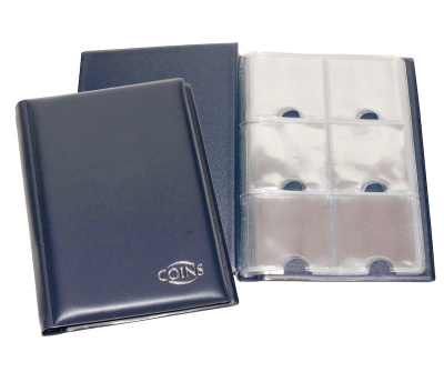 Альбом для 60 монет в холдерах карманный. 325026-C