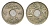 Египет 2 миллима 1917 KM 314 медно-никель 4659-962