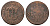 Юлих-Берг 1/4 штюбера 1785 KM 205 медь 4654-1247