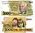 Бразилия 1000 крузейро ND (1990) серия A 6718, Кандиду Рондон Pick 231 a бумага UNC (пресс) 7487-34-2-1