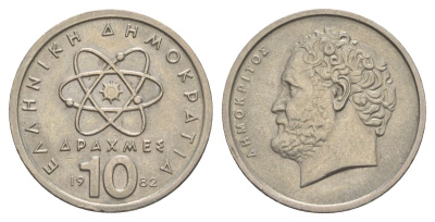 Греция 10 драхм 1982 KM 132 медно-никель 4633-733