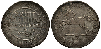 Брауншвейг-Вольфенбюттель 24 мариенгроша 1695 HCH, KM 615 серебро 00-901-08