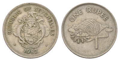 Сейшельские Острова (Сейшелы) 1 рупия 1982 KM 50.1 медно-никель 4703-527