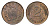 Латвия 2 сантима 1939 KM 11.2 бронза 4655-1229