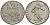 Франция 1/2 франка 1986 сеятель KM 931.1, Le Franc 198.25 никель 4138-243