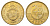 Коста-Рика 25 колонов 2001 KM 229a алюминиевая бронза UNC 4698-517