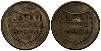 Нидерланды жетон ND JASKI VENDING латунь 4167-431