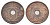 Дания 1 эре 1934 N, Кристиан X (1912-1947) KM 826 бронза 4701-564
