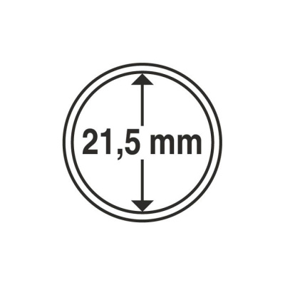 Капсулы круглые – 21,5 мм, упаковка 10 шт. Leuchtturm. 336560